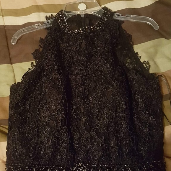 Alyce Paris Black Prom Dress NEVER WORE - Picture 4 of 5